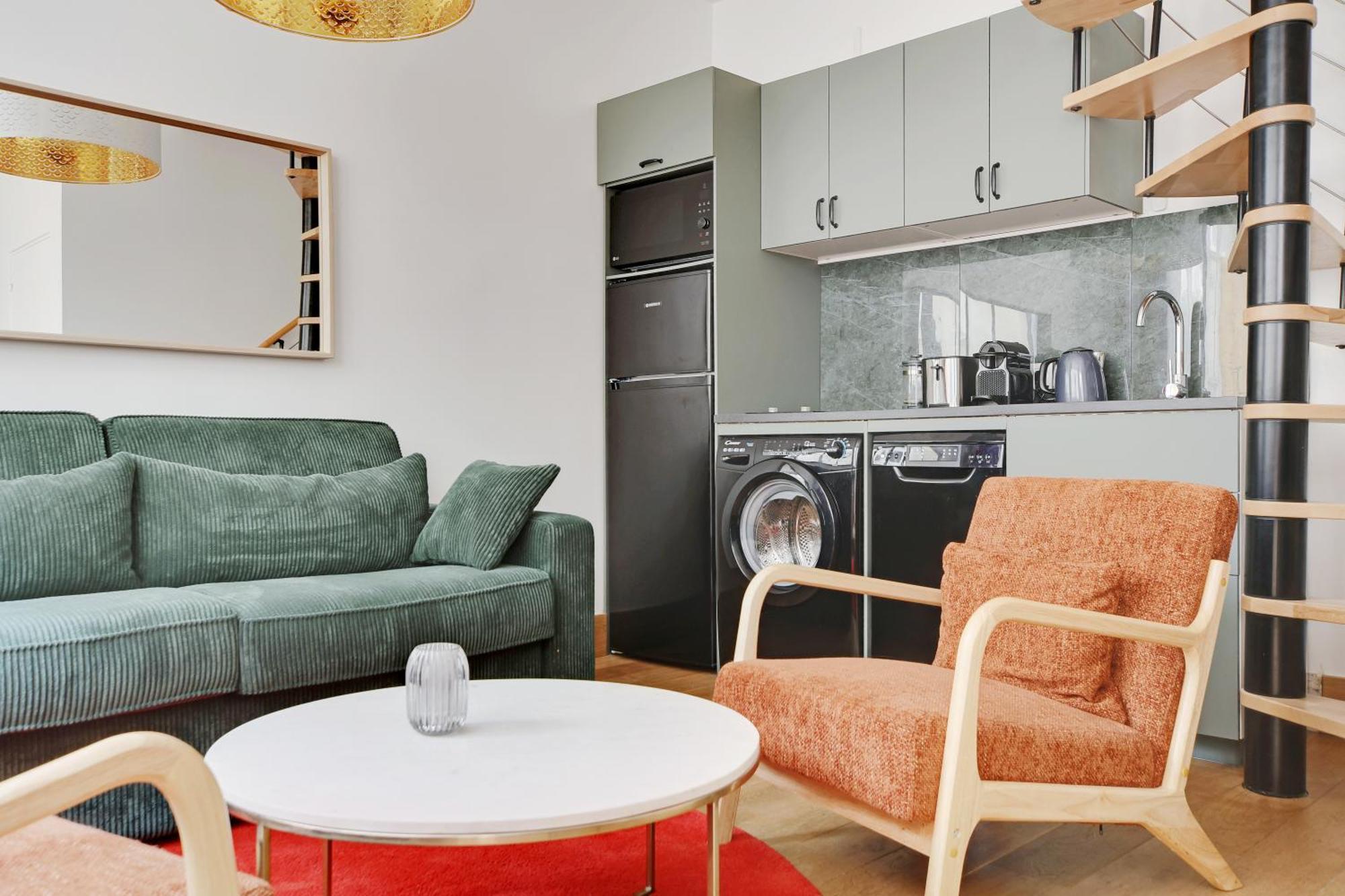 Pick A Flat'S Apartments In Montmartre - Rue Des Cottages Paris Exterior photo